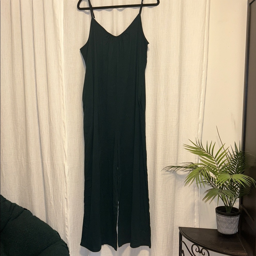 Elegant Green Jumpsuit